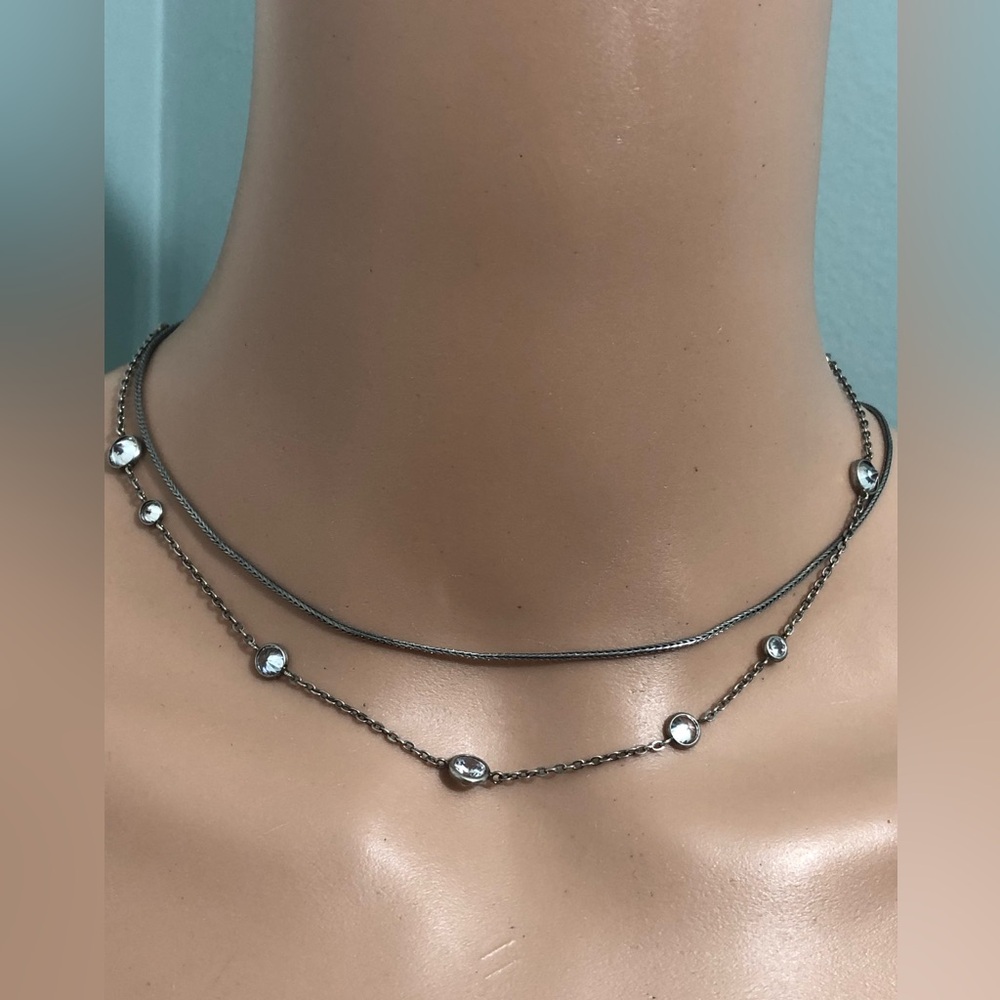 Silpada Sterling Silver 925 Necklace Jewelry Lot of 2